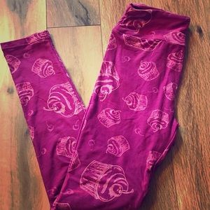 Lularoe Cupcake Leggings OS